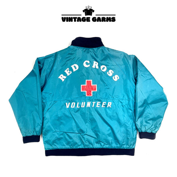 Japanese Red Cross Reversible Bomber Jacket - Image 2