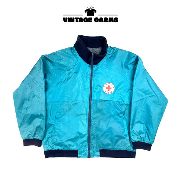 Japanese Red Cross Reversible Bomber Jacket